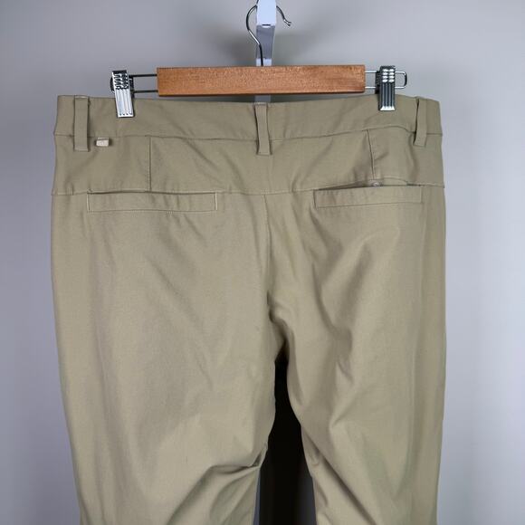 Lululemon ABC Khaki Long Pants Men's Size 34 - Picture 8 of 9